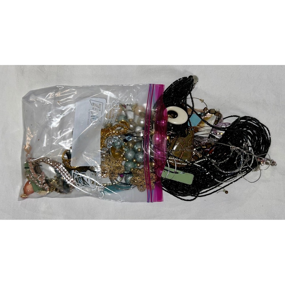 1-2lbs Mix Lot‎ BROKEN Vintage + Modern Jewelry